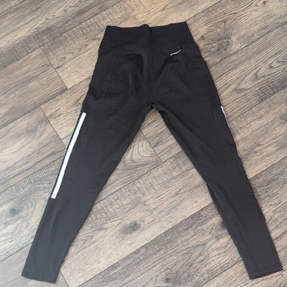 Black Leggings Adidas AeroReady